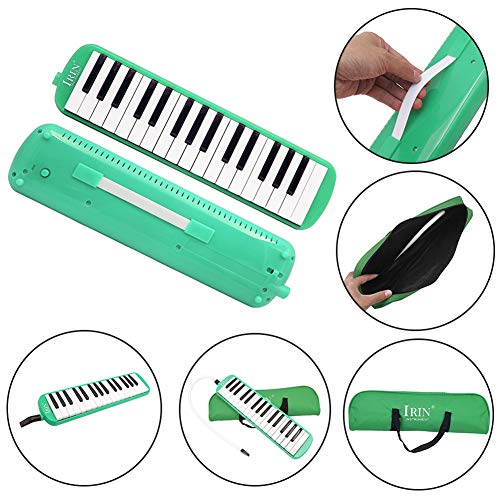 Afco 32 Key Piano Melodica Mouth Organ Accordion Kids Adult Music Instrument Black