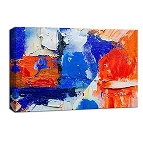 Canvas Wall Art for Living Room,Bedroom Home Artwork Paintings Abstract Ready to Hang - 12x18 inches