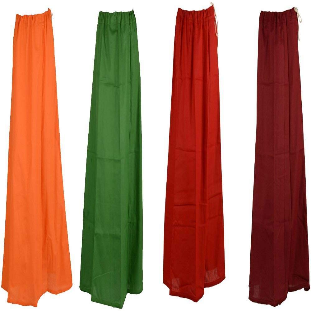 siddhi womens multicolored cotton saree petticoat