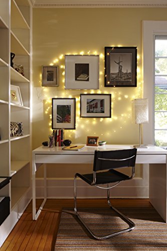 Bulbrite 810066 LED/STAR/COP/M/27K Indoor LED Starry String Lights-Multi (Plug-in)