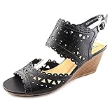 Xoxo Women's Sunday Perforated Wedge Sandals