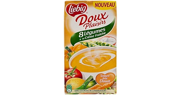 Amazon Com Liebig 8 Sopa Para Verduras Con Crema Fraiche 1 L 2 Unidades Comida Gourmet Y Alimentos