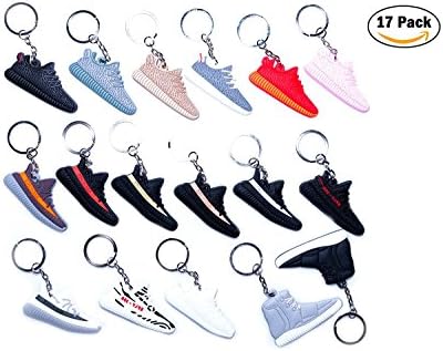 Retro Kicks Sneakerhead Collectible Random Packs Rubber Shoe Keychains