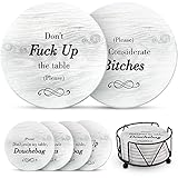 Funny Coasters - Perfect White Elephant Gifts