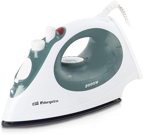 Orbegozo SV 1600 - Plancha ropa vapor, 1600 W de potencia, suela INOX, función de planchado vertical y planchado en seco, regulador de temperatura: Amazon.es: Hogar