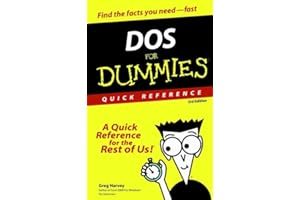 DOS For Dummies Quick Reference