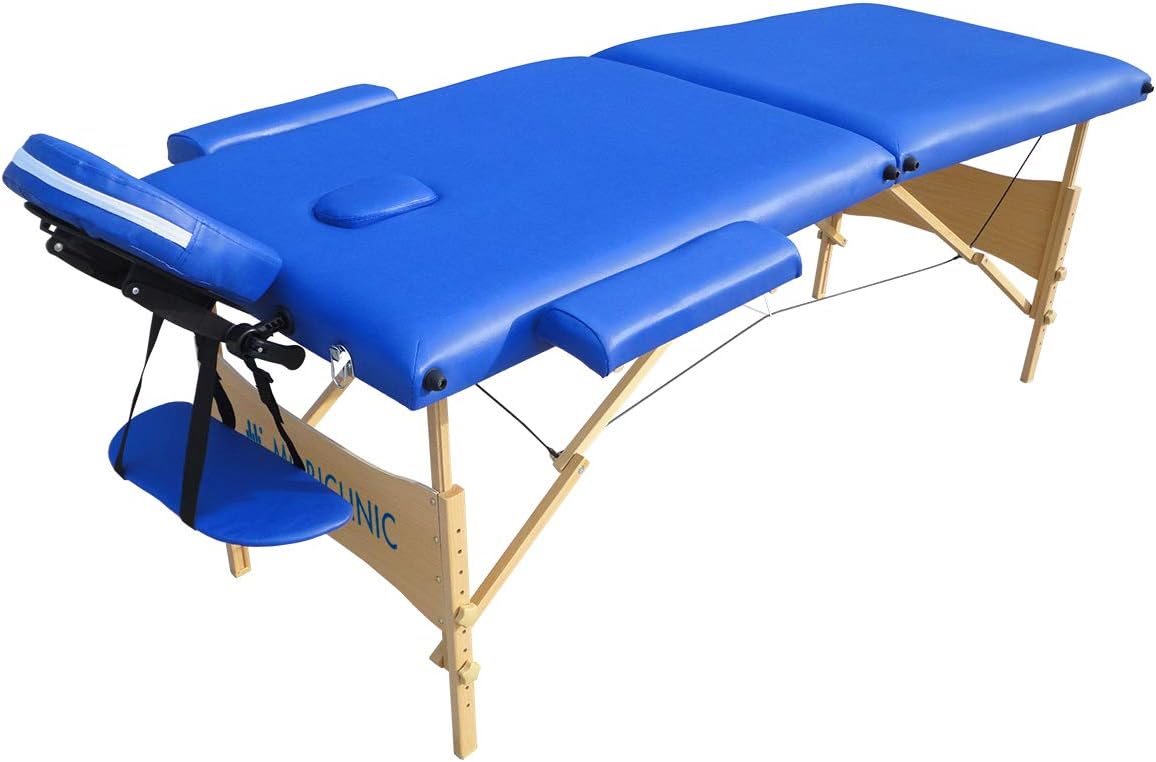 Mobiclinic® Klappbare Massageliege CM-01 Plus – Faltbar, Verstellbar, Perfekt Für Physio & Heimbehandlung