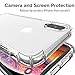 IVSUN iPhone Xs Max Case Clear, Shockproof Anti-Yellow TPU iPhone Xs Max Case 6.5″ Silicone Rubber Cover Anti-Watermark