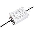 IP67 Waterproof 12V AC to DC Converter - 12V Power Supply for LED Landscape Lights and House Numbers