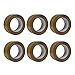 Jack&Sunny Heavy Duty Brown Packing Tape 2 inches 150 Yards(Pack of 6 Big Rolls) Extra Thick Low Noise Packaging Tape Great for Shipping Moving Mailing Depot&Storage (Large)