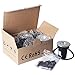 APONUO LED Landscape Lights 3W LED Ground Lights Low Voltage In Ground Well Lights Pathway Lights IP67 3000K, with IP68 Waterproof Wire Connector for Driveway, Deck, Step, Garden Lights(6 Packs)