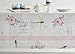 Maison d' Hermine Table Cloth Rectangle Table 100% Cotton 60 x 90 Inches Tablecloth Reusable Decorative for Dining Room, Farmhouse, Home, Party, Festive & Wedding Spring Summer - Champ De Mars