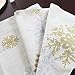VGIA 72 inch Christmas Table Runner Rectangle Snow Pattern Table Runner Christmas Decoration