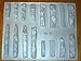 1 Set of 24 Molds to Make Drystack Ledgestone Rock, ODL-05