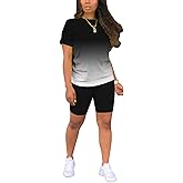 Nimsruc Two Piece Outfits For Women Summer Sweatsuits