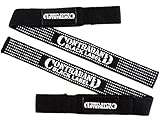 Contraband Black Label 2020 Padded Cotton Lifting Straps w/ Silicone Injection Grip