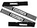 Contraband Black Label 2020 Padded Cotton Lifting Straps w/ Silicone Injection Grip