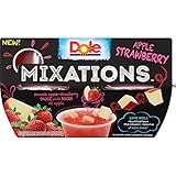 Dole Mixations Fruit Bowl, Apple Strawberry, 4 Ounce (Pack of 4)