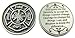 Religious Gift Fire Department Fireman Protection Token with Serenity Prayer on Back