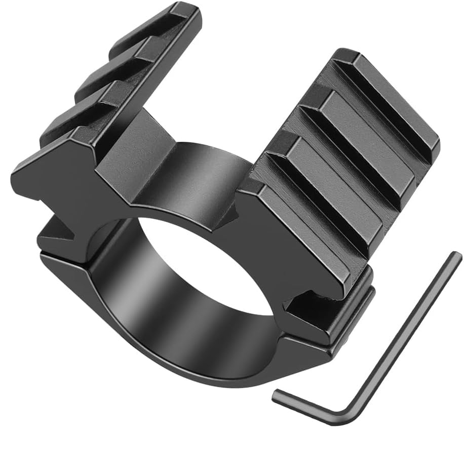 KEENZO Double Conversion Rail Barrel Mount 35MM Ring for 20mm Rail Adapter