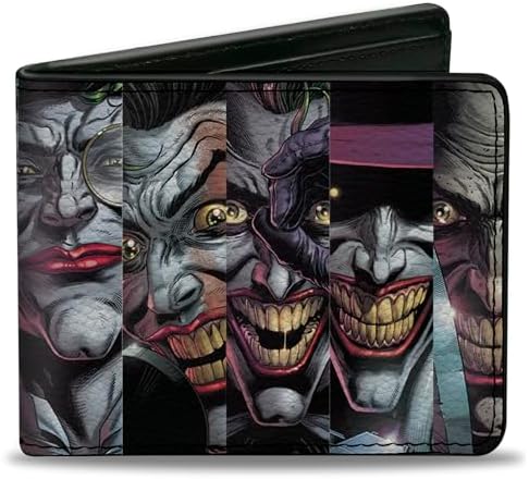 Amazon.com: Buckle-Down DC Comics Wallet, Bifold, Batman Versus