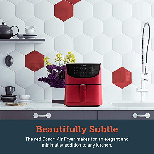 COSORI Air Fryer(100 Recipes, Rack and 5 Skewers),5.8QT Electric Hot