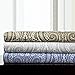 1500 Supreme Collection Queen Sheet Sets Paisley Gray - Luxury Hotel Bed Sheets and Pillowcase Set for Queen Mattress - Extra Soft, Elastic Corner Straps, Deep Pocket Sheets, Queen, Paisley Gray