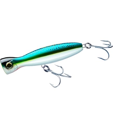 Yo-Zuri 3DB Prop Bait Esca Superficie Per Pesca Bass - 5/8 Oz, Colore Rana (R1107-PF), Eliche In Policarbonato - 5
