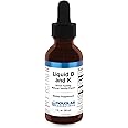 Douglas Laboratories - Liquid D & K - Vitamins K-1, K-2 and Vitamin D3 to Support Optimal Bone Health - 1 fl. oz. - Natural Vanilla Flavor