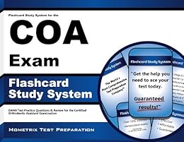 Flashcard Study System For The Coa Exam Danb Test