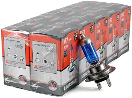 H7 55 W 12 V Blue Halogen Lamp Light Bulb for Volvo V50 (MW), V60, V70 I (LV), V70 III, XC60, XC70 II