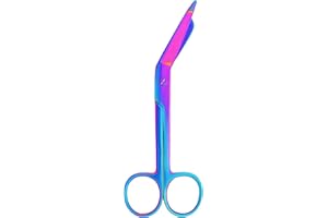 A2Z SCILAB LISTER BANDAGE SCISSORS 5.5" MULTI COLOR RAINBOW COLOR STAINLESS STEEL (A2ZSCILAB BRAND)