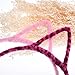 Mudder Cat Ear Headband Hair Band Fluffy Hair Hoop Headband for Party and Daily Decoration, Assorted Colors, 6 Pieces