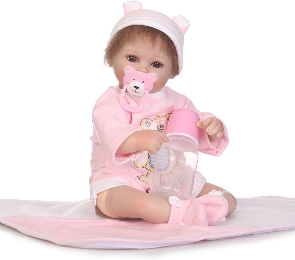 Prezzo LVYE1 17 Pollici Realistica Reborn Baby Bambola del Vinile del Silicone Realistico Reborn Bebe Che Gioca I Giocattoli per I Bambini Regalo di Natale Offerte