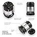 Rechargeable Camping Lantern , Etekcity Upgraded LED lantern with Magnetic Base, 4400mah USB Power Bank (Black)