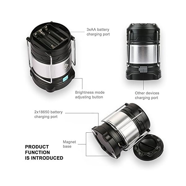 Rechargeable-Camping-Lantern-Etekcity-Upgraded-LED-lantern-with-Magnetic-Base-4400mah-USB-Power-Bank-Black