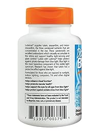 Doctor's Best Lutein con suplemento de Lutemax y Meso-Zeaxantina, DRB-00370, 1