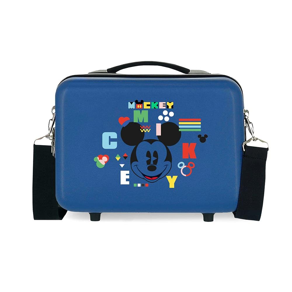 Disney Mickey Shape Shifter Suitcase Set, blue (Multicolour) - 4383921