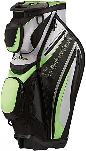 New TaylorMade Catalina Golf Cart Bag 2016 Gray/Black/Green 15-Way Top