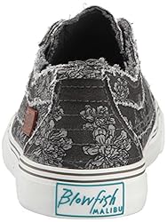 Blowfish Malibu womens Play Sneaker, Dark Grey