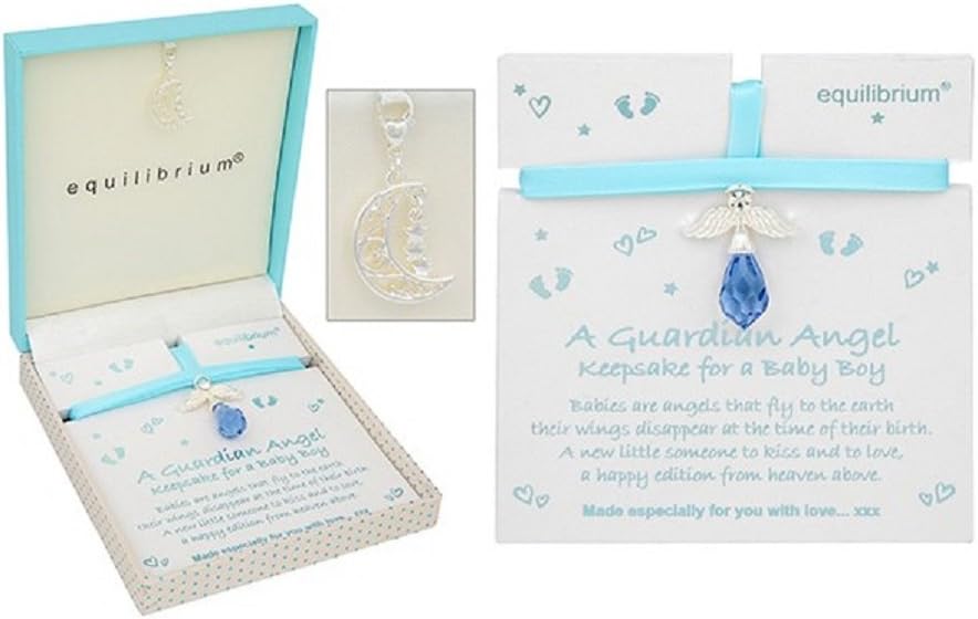 Equilibrium Guardian Angel Baby Boy Keepsake