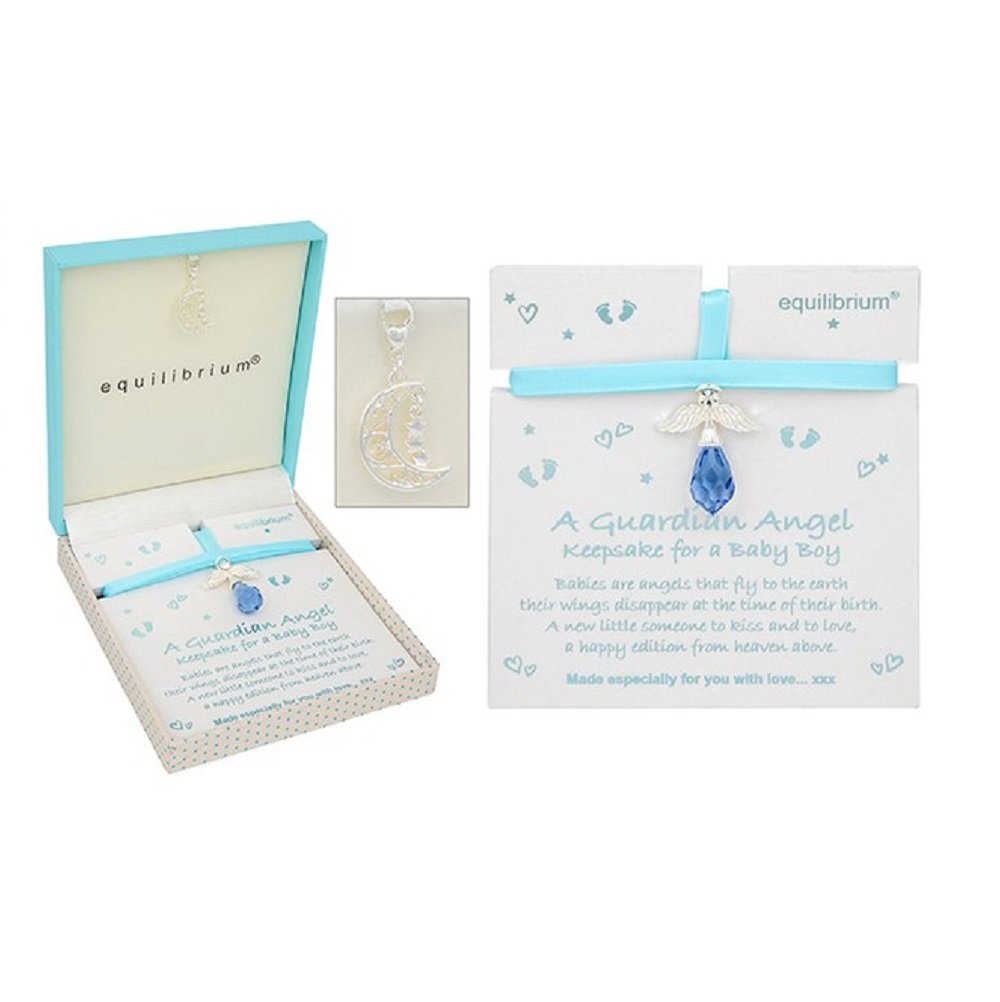 Equilibrium Guardian Angel Baby Boy Keepsake