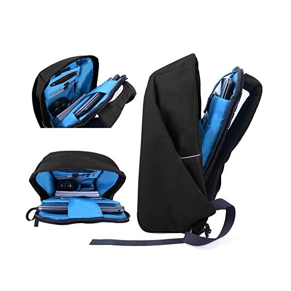 Laptop Backpack, Theft Proof Travel Backpack, Hidden Zipper Bag With