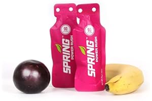 UNKNOWN Spring Energy Gel - Power Rush - 20 Ct - Sports Nutrition Energy Gels for Runners