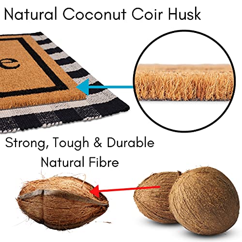 BIRDROCK HOME Layered Mats Standard Mat Natural