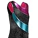 One-piece Rainbow Stripes Ballet Tutu Dancing Athletic Leotard for Little Girl (140(8-9Y), Black)