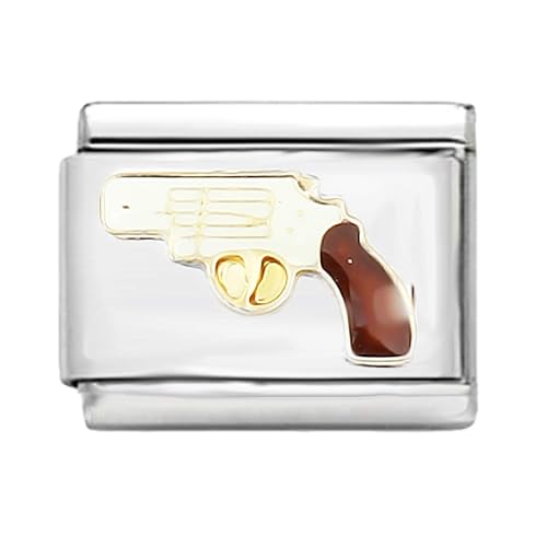 AKKi Italian Charms Armband Classic glieder Italy Charm,Silber Gold Edelstahl Links Kult modele Blume Tiere Herz für Basisarm