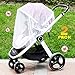 [2 Pack] Baby Nets for Strollers, Carriers, Car Seats, Cradles, Fits Most PacknPlays, Cribs, Bassinets & Playpens, Soft Durable Shield Netting
