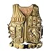 Yakeda Army Fans Tactical Vest Cs Field Outdoor Equipment Supplies Breathable Lightweight Tactical Vest Swat Tactical Vest Special Forces Combat Training Vest--1063(CP)