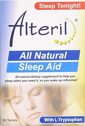 Alteril All Natural Sleep Aid Tablets 60 Count Per Pack (5 Packs) by Alteril